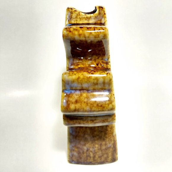 Vintage Ceramic Blue‎ Religious Cross Tea Light Candle holder #1299 - Picture 3 of 8